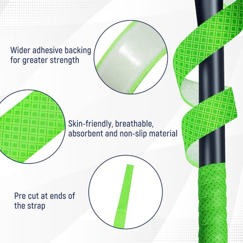 JAYA 2 Pack PU Bat Grip Tape – 1.1mm Non-Slip Polyurethane Handle Wrap for Baseball & Softball Bats, Soft Feel & Pro-Level Control - Image 2