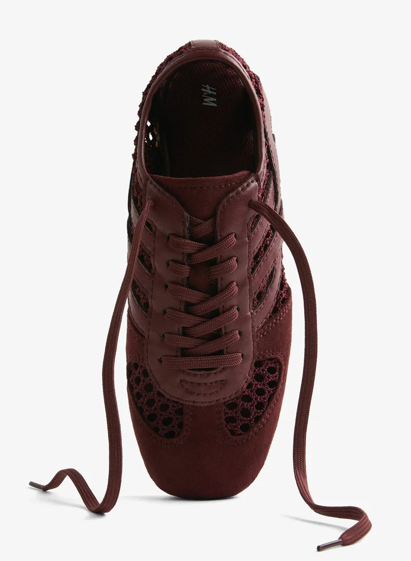 H&M Crochet-look trainers