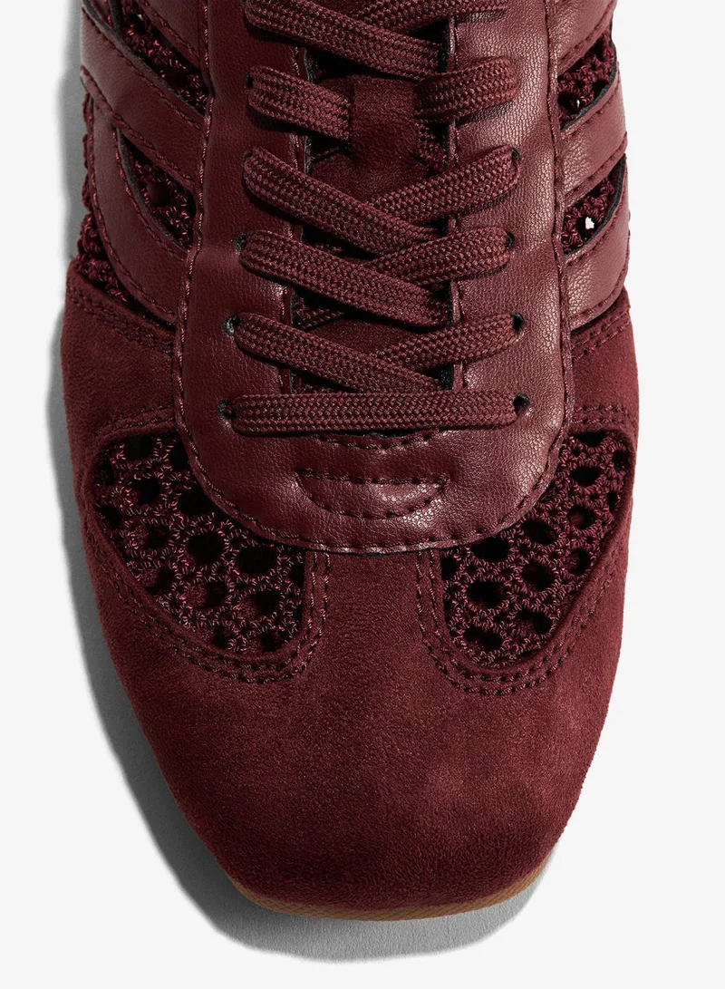 H&M  Crochet-look trainers for Women | Best Price UAE