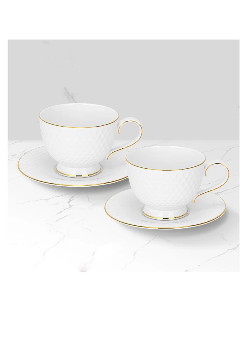 فيسمان Set Cups And Saucer 300ml, Noemi Series
