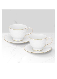 2-Piece Cups And Saucer 300ml, Noemi Series