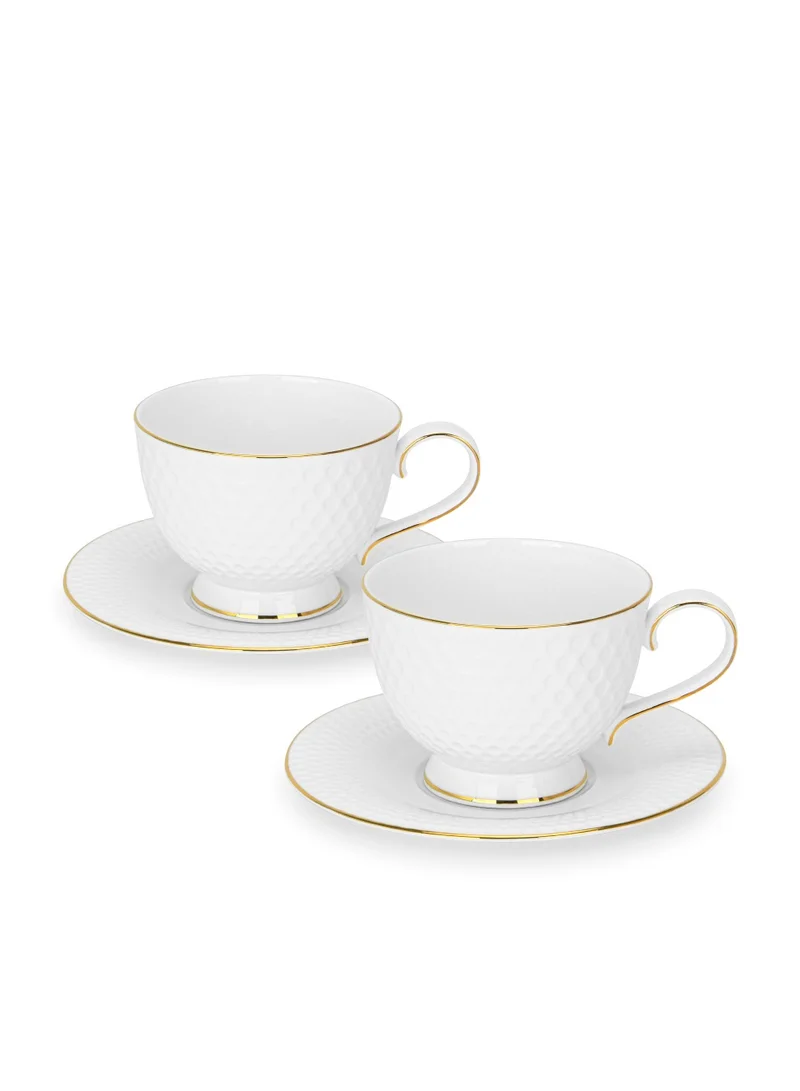 فيسمان Set Cups And Saucer 300ml, Noemi Series