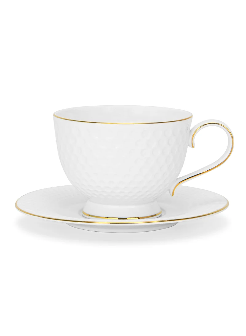 Fissman  Set Cups And Saucer 300ml, Noemi Series  | Best Price UAE