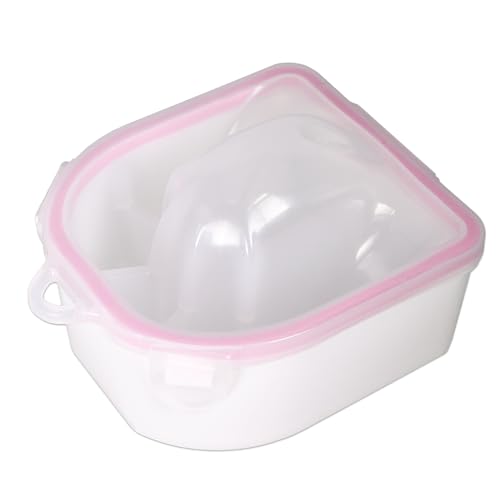 MosBug Nail Spa Acetone Resistant Soak Off Warm Water Bowl Manicure Nail Soak Bowl Manicure Treatment Tool - Image 2