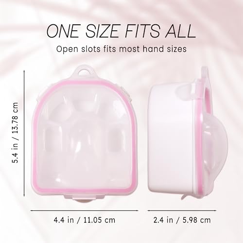 MosBug Nail Spa Acetone Resistant Soak Off Warm Water Bowl Manicure Nail Soak Bowl Manicure Treatment Tool - Image 5