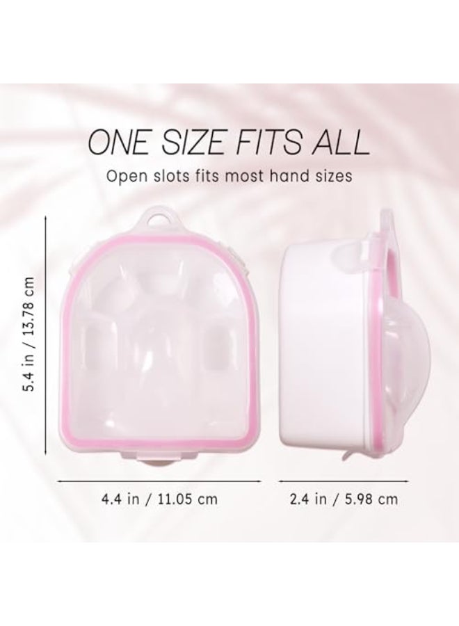 MosBug Nail Spa Acetone Resistant Soak Off Warm Water Bowl Manicure Nail Soak Bowl Manicure Treatment Tool - Image 4