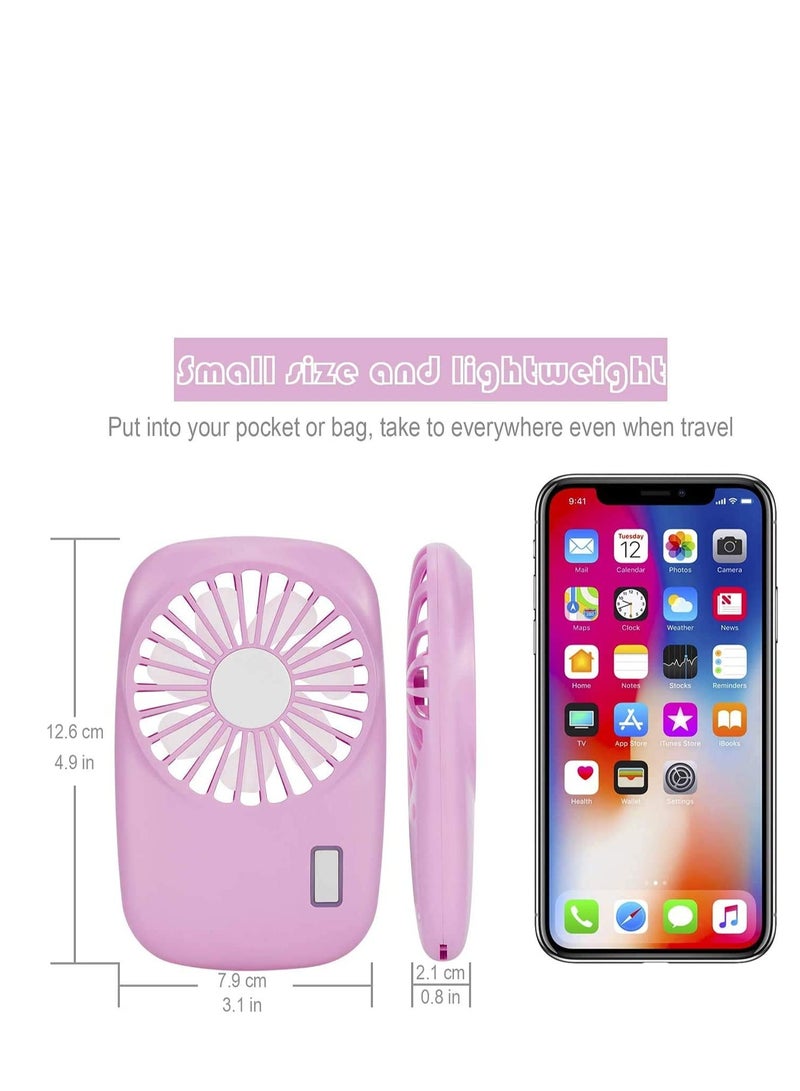 عربست مروحة محمولة صغيرة بواسطة USB قابلة لإعادة الشحن للسفر - Image 3