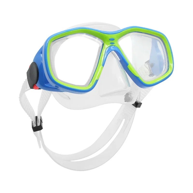 Bluejw Professional Tempered Glass Dive Masked Snorkeling Equipment Big Vision Swim Snorkel Goggles Kids Original Diving Masks - Image 5