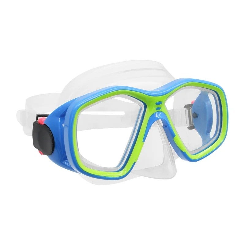 Bluejw Professional Tempered Glass Dive Masked Snorkeling Equipment Big Vision Swim Snorkel Goggles Kids Original Diving Masks - Image 4