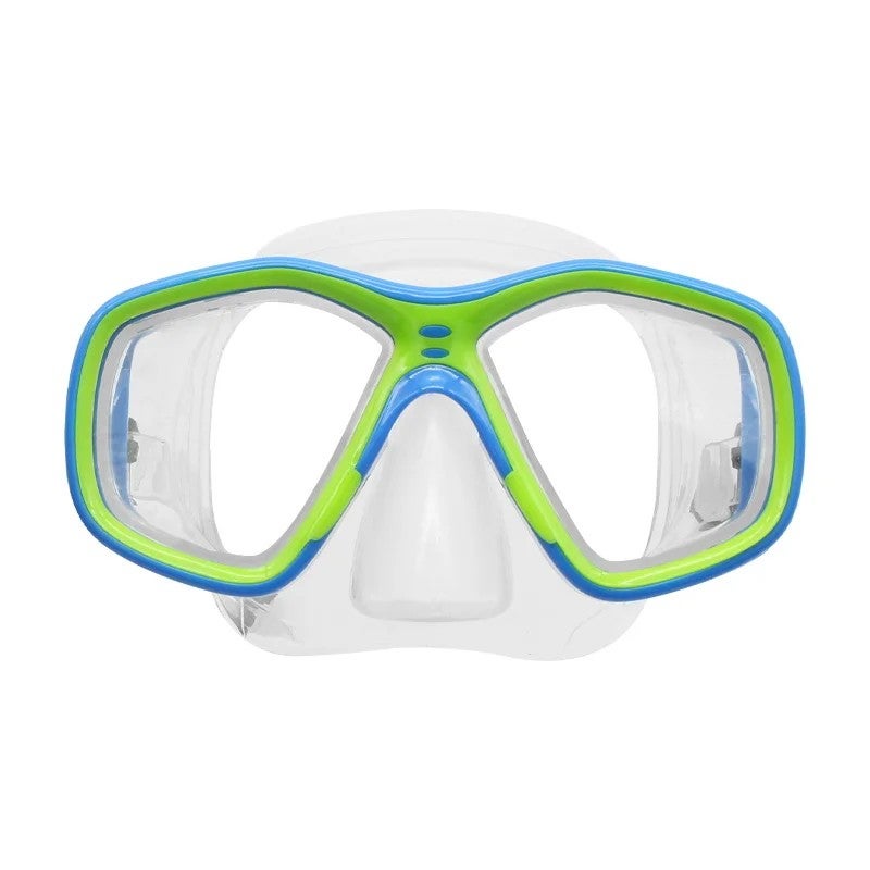 Bluejw Professional Tempered Glass Dive Masked Snorkeling Equipment Big Vision Swim Snorkel Goggles Kids Original Diving Masks - Image 2