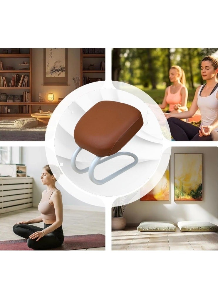 Generic Muslim Prayer Stool Prayer Chair， Relieves Back, Joint, Knee and Ankle Discomfort During Prayer, Especially for Overweight, Elderly and Pregnant Women (Brown)  - Image 4
