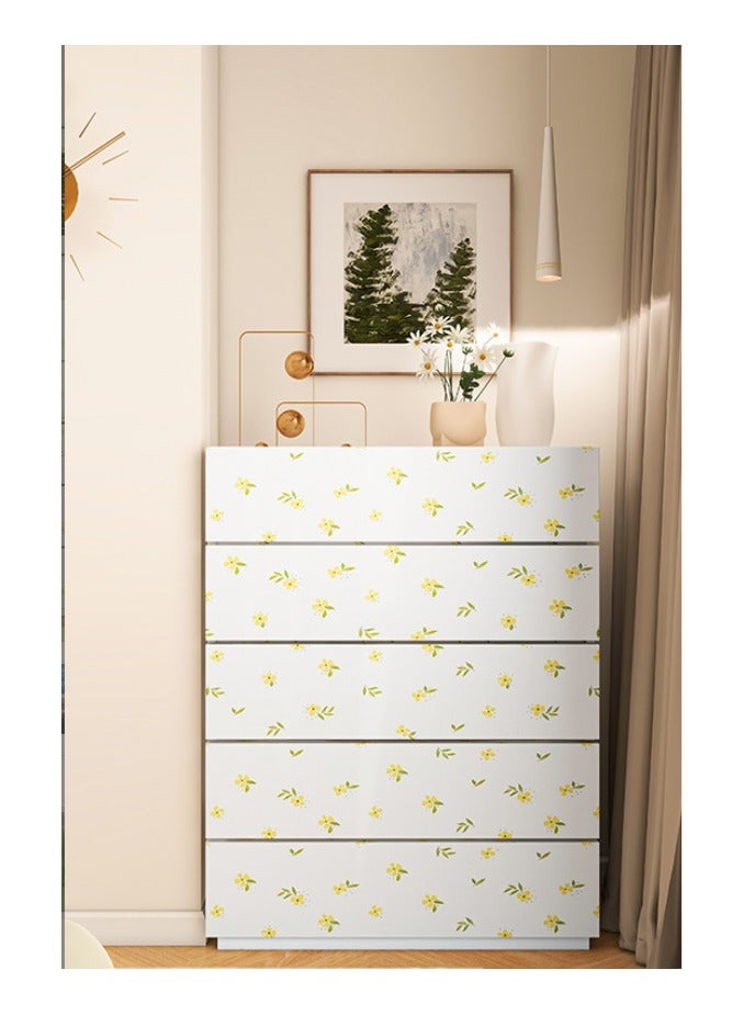 Anna Eco-friendly Moisture-proof Oil-resistant Decorative Self-adhesive Wallpaper with Colorful Patterns for Home Decor - Image 4