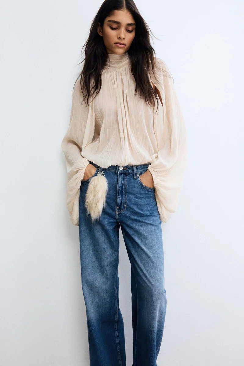 H&M Wide Ultra High Jeans