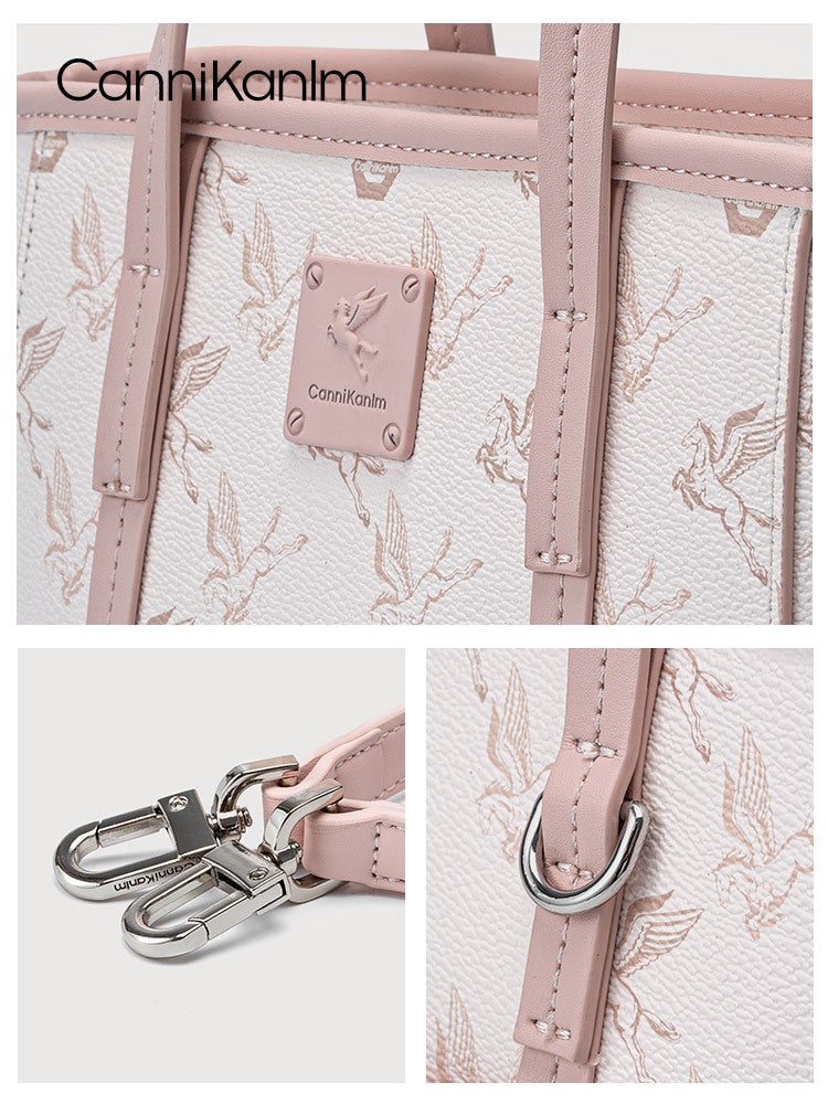 Cannikanlm Pegasus Tote Bag Women'S Arrival Portable Shopping Bag High-Grade Touche One-Shoulder Crossbody Bag - Image 5