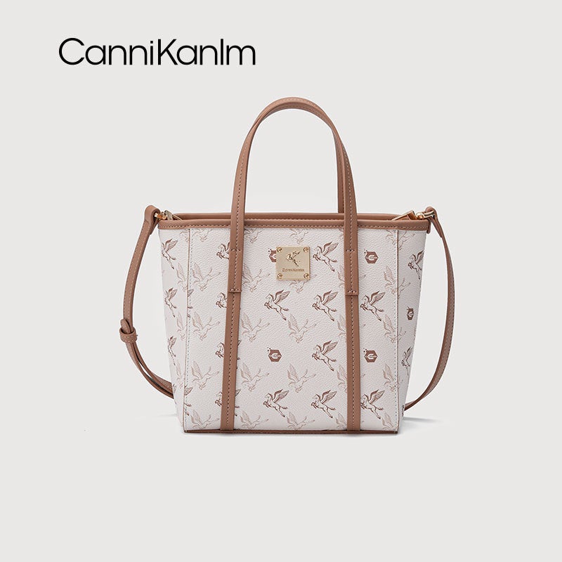 Cannikanlm Pegasus Tote Bag Women'S Arrival Portable Shopping Bag High-Grade Touche One-Shoulder Crossbody Bag - Image 1