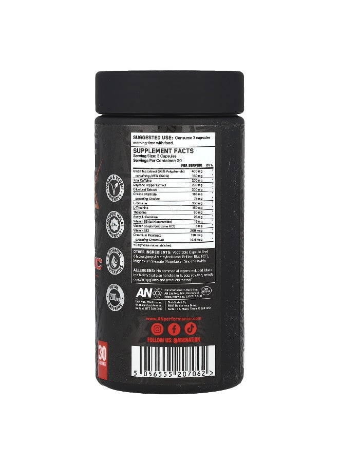 Abe - ABE, Shred-X, Extreme Thermogenic, 90 Veggie Capsules - Image 1