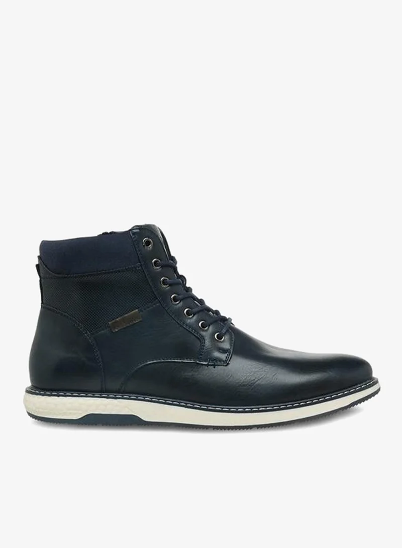 Men Lace-Up Ankle Boots