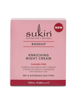 Sukin Sukin Rosehip Enriching Night Cream 120Ml  - Image 2