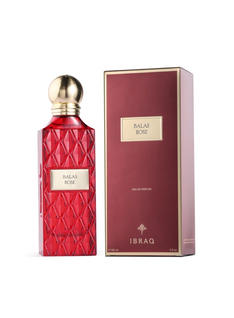 IBRAQ Ibrahim Alqurashi Balas Rose 150ml  EDP  Unisex - Image 1
