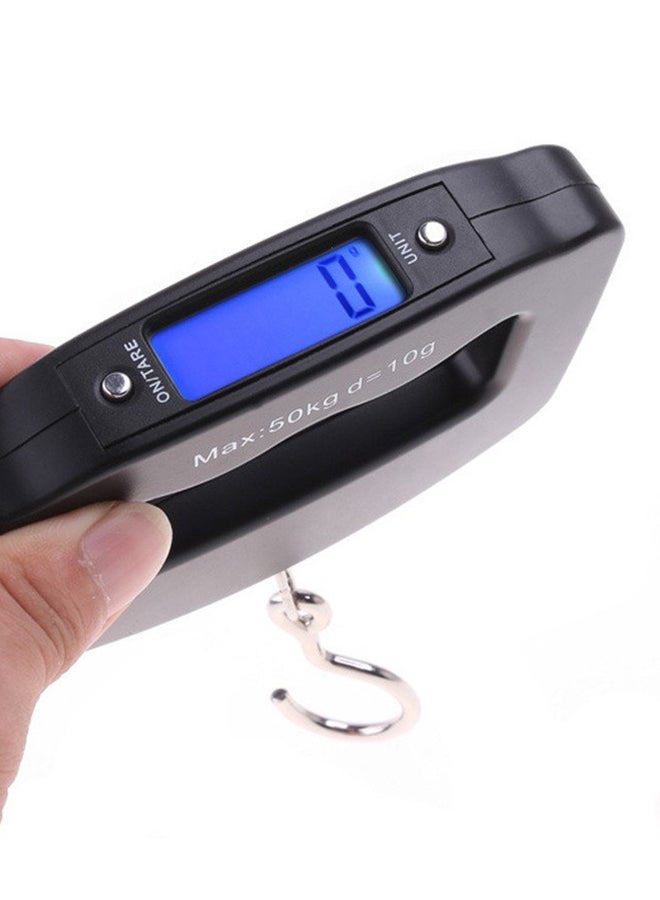 NIBEMINENT Digital Luggage Weighing Scale Black/Blue - Image 5