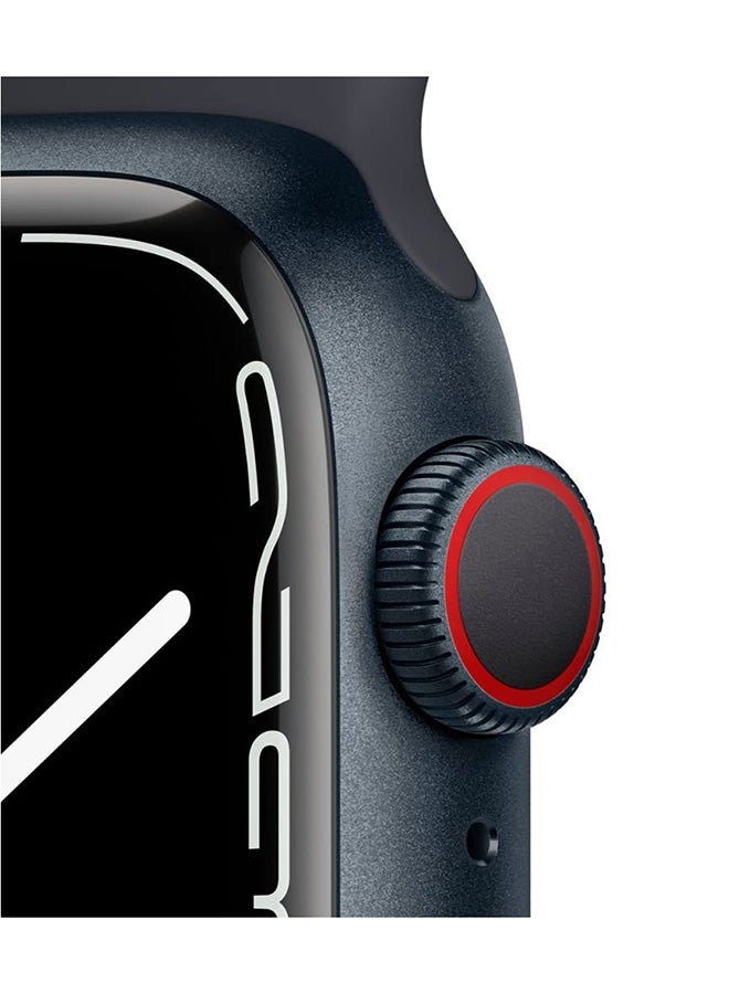 Apple Renewed - Watch Series 7 GPS Cellular Aluminium Case With Sport Band Midnight - Image 3