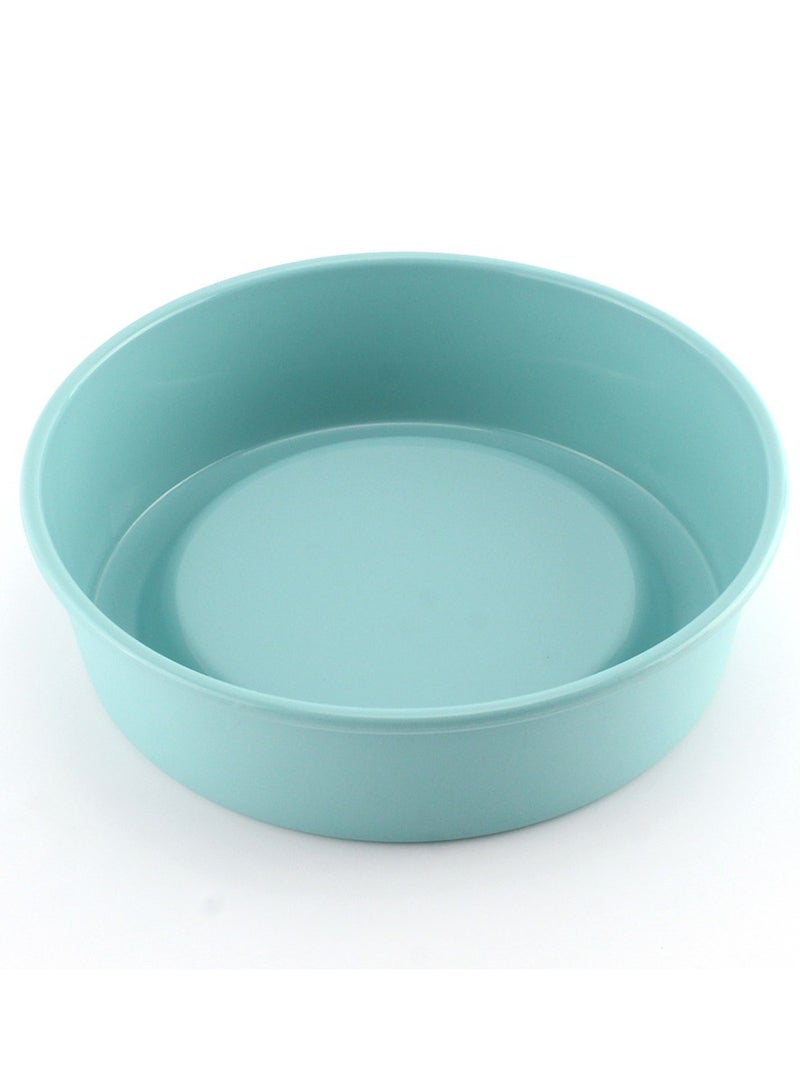 8-inch eco-friendly reusable chiffon mousse round silicone baking pan Household baking tools Cake mold green