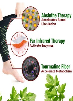 Joyeworld Heated leg warmers - for soothing heat therapy - comfortable and relaxing heated leg warmers  - Image 3