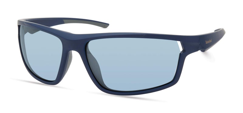 Timberland Men's TBA9271 Bio-Based Rectangle Sport Wrap Earthkeepers Sunglasses - Image 4