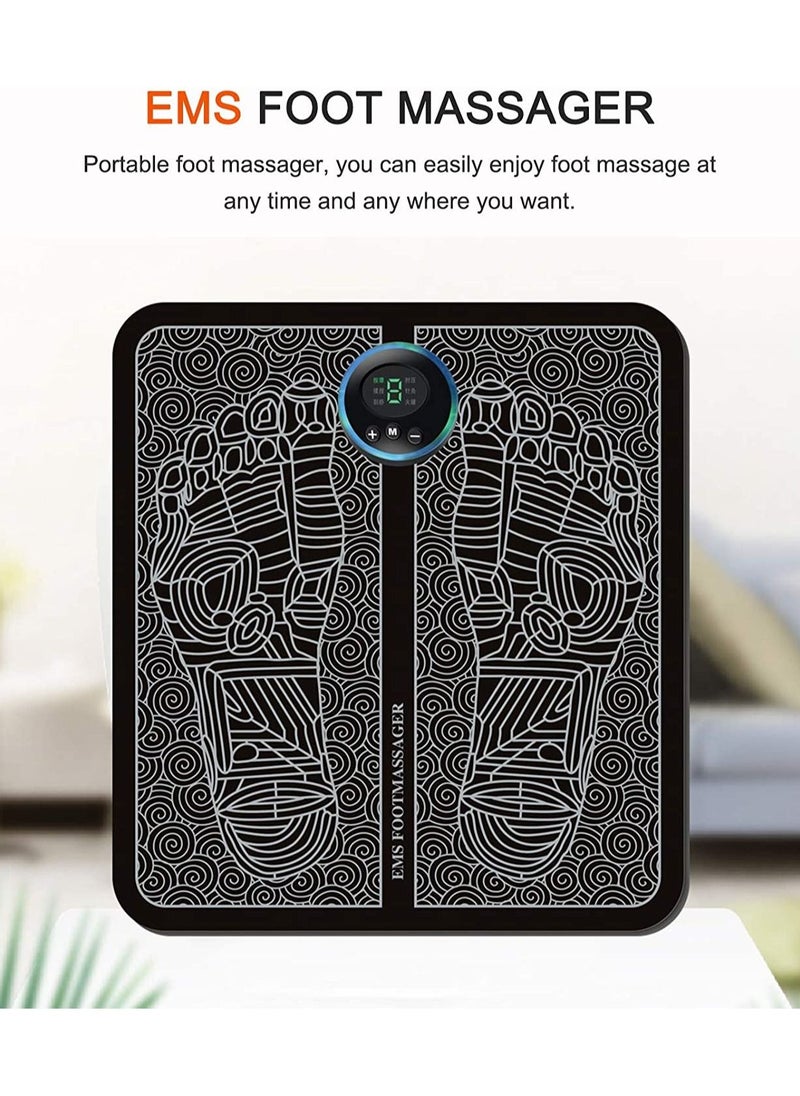 Prime by javaudan Electric Leg Foot Muscle Stimulator Massager Mat EMS Foot Massager  - Image 4