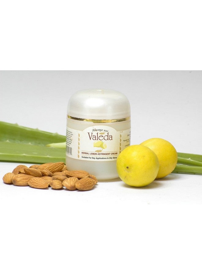 Valeda Herbal كريم فاليدا بالليمون القابض - لإدارة المسام المفتوحة والبشرة الدهنية - Image 3