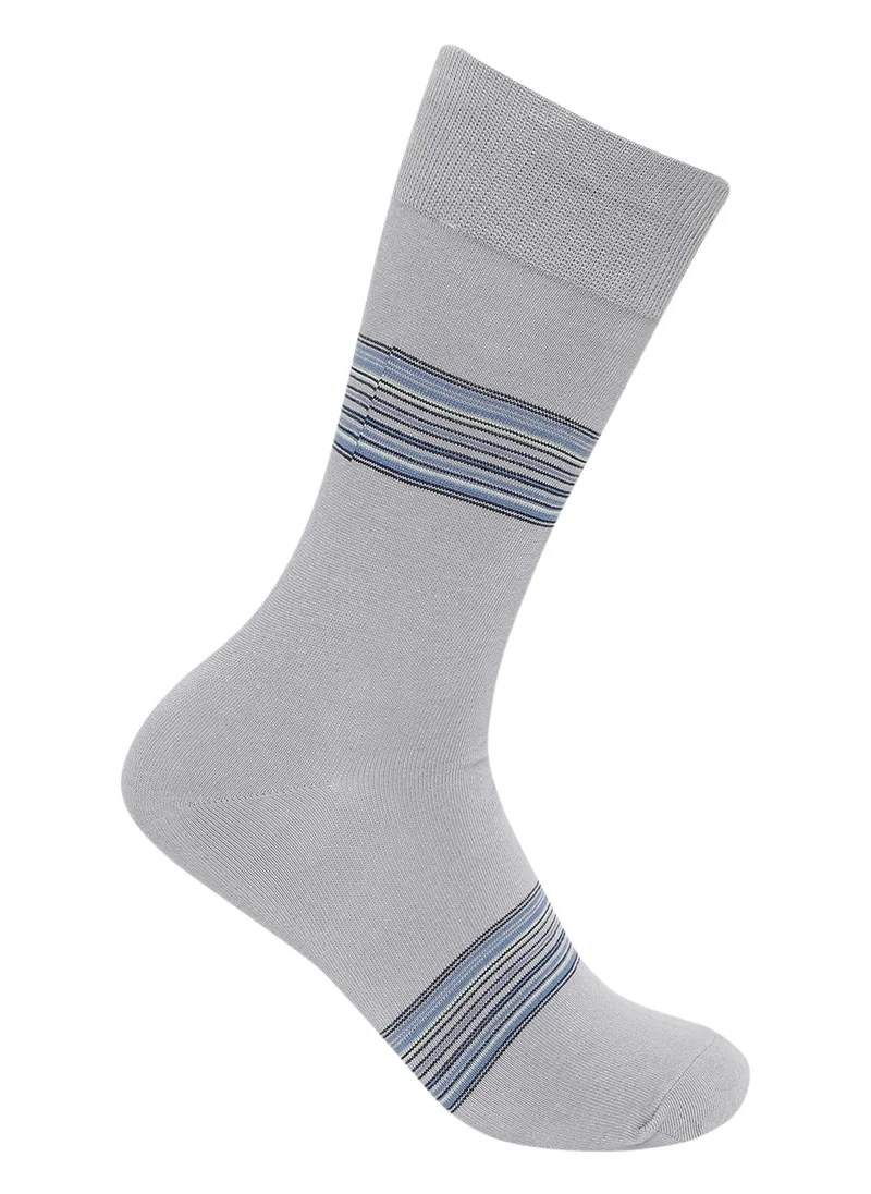 BYC MEN'S FORMAL SOCKS (PACK OF 3) - LIGHT GREY