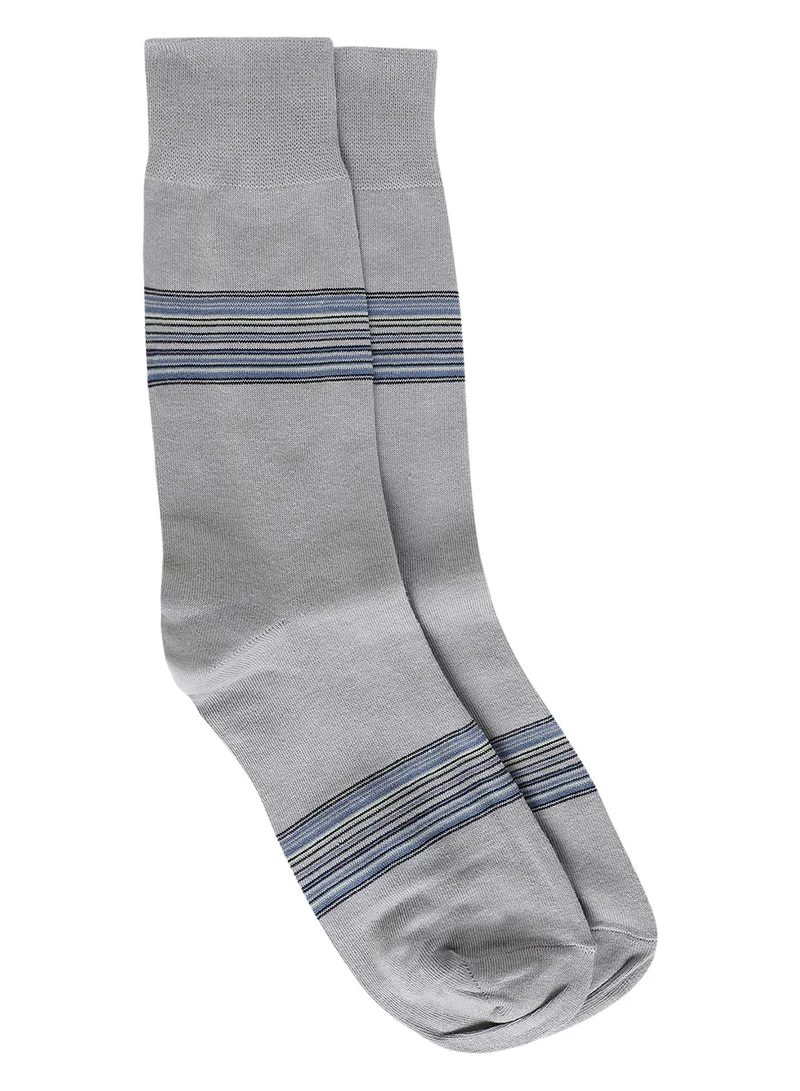 BYC MEN'S FORMAL SOCKS (PACK OF 3) - LIGHT GREY
