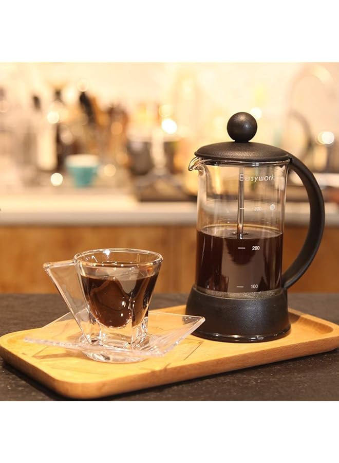 إيروريكس ماكينة تحضير القهوة والشاي إكليبس الفرنسية بسعة 350 مل مع زجاج البورسليكات - Image 5