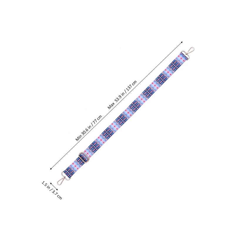 Adjustable Wide Bag Shoulder Strap Fashion Printing Replacement Wide Belt Bag Strap - Image 2