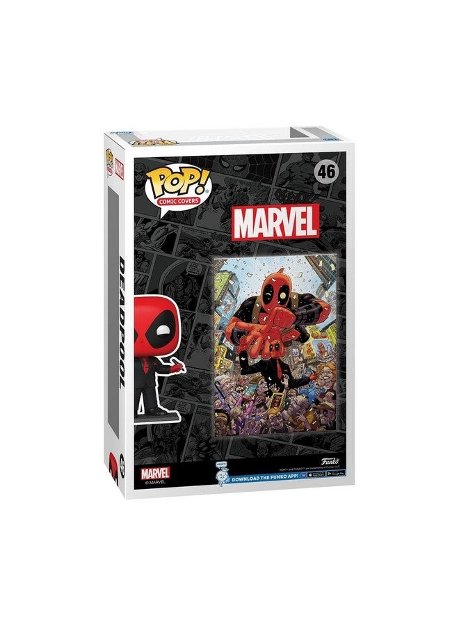 Funko Funko POP! Comic Cover: Marvel - Skrull - Deadpool - (2025) #1 Deadpool in Black Suit - Marvel Comics - Collectable Vinyl Figure - Gift Idea - Official Merchandise - for Kids & Adults  - Image 3