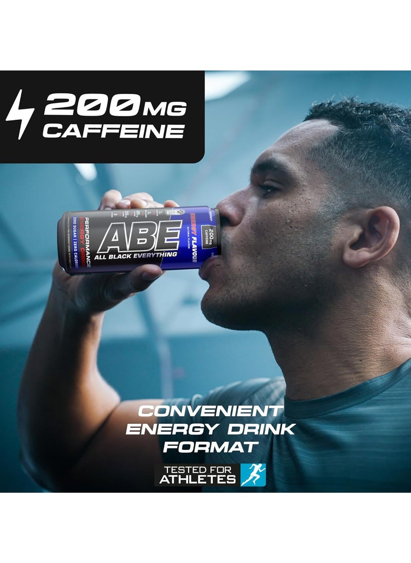Applied Nutrition - Abe Ultimate Pre Workout Drink, Energy Flavor 330 ML Pack of 12 - Image 1