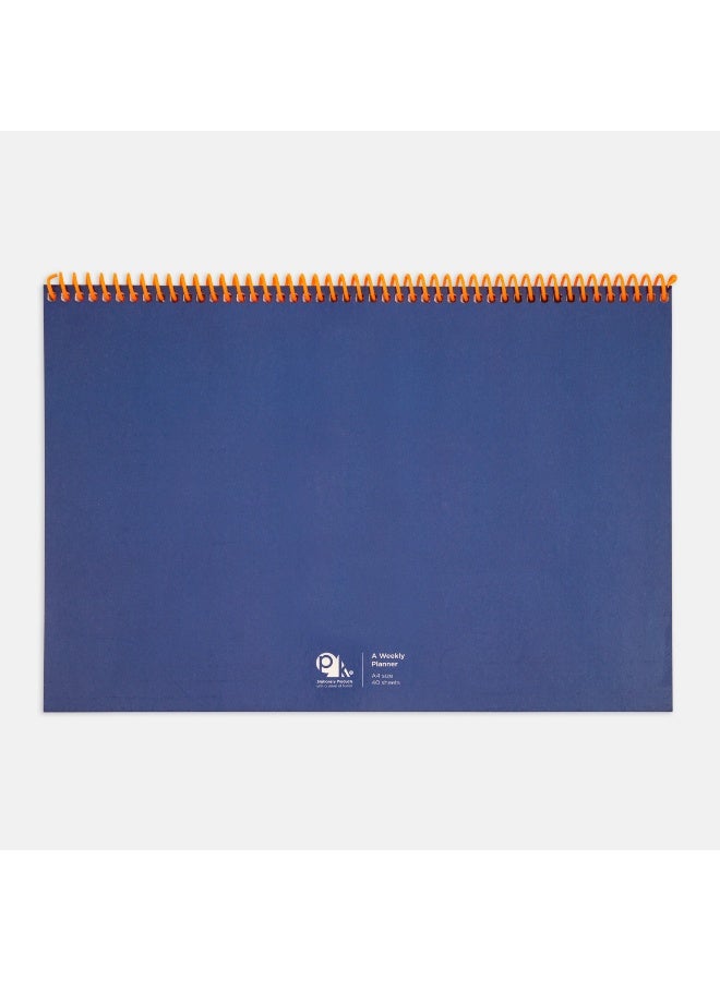 PK Design Blue Contrasting Set - Weekly Planners - Image 3