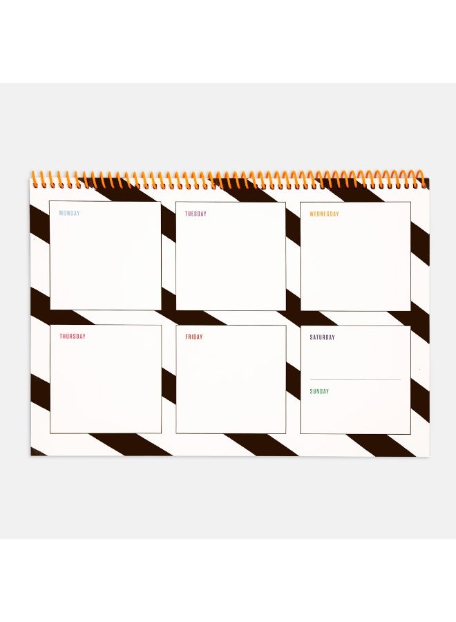 PK Design Blue Contrasting Set - Weekly Planners - Image 2
