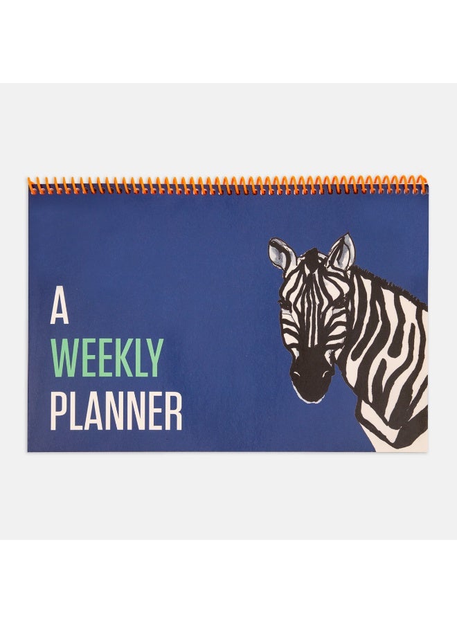 PK Design Blue Contrasting Set - Weekly Planners - Image 1