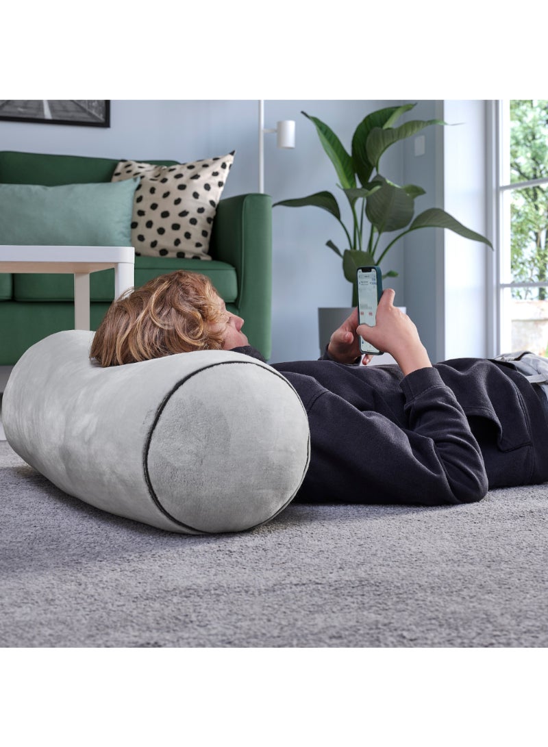 Cushion Cylinder Shaped/Light Grey 80 Cm - Image 2