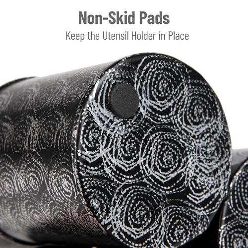 Mind Reader 3-Compartment Metal Organizer Caddy with Handle, Multi-Purpose Storage, Galvanized Metal, 7" L x 7" W x 9.5" H, Silver - Image 4