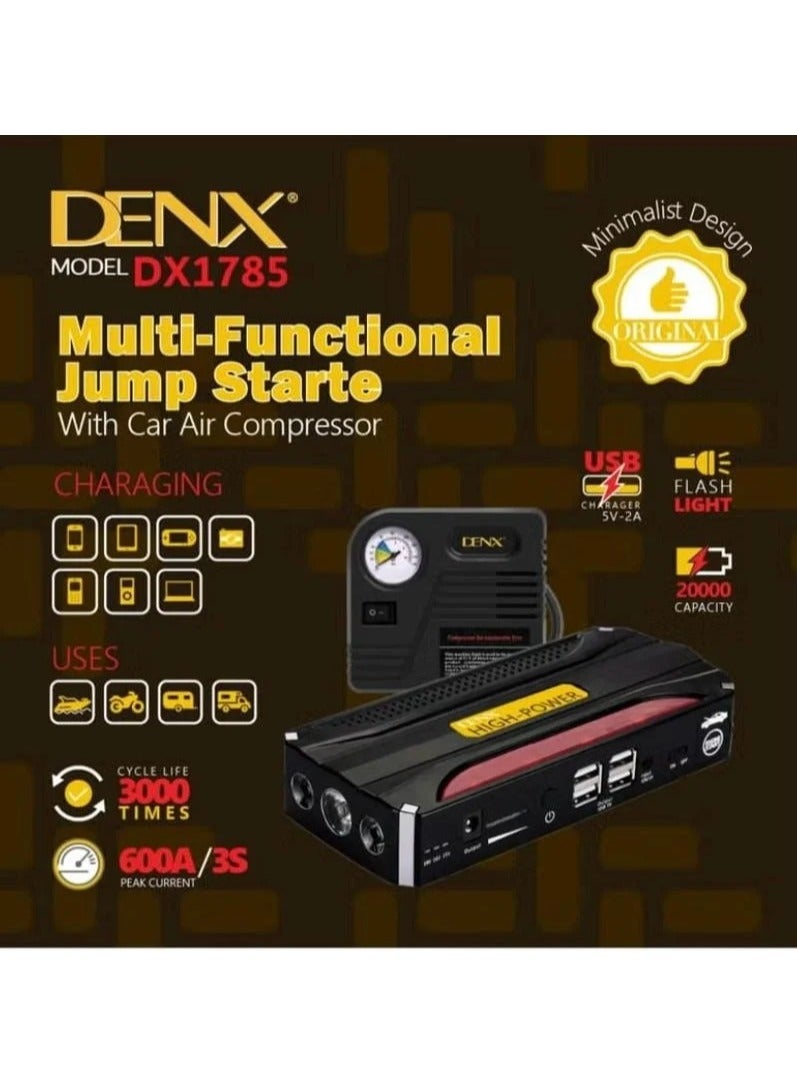 Denx Multi Function Jump Starter and Accessories Set - Image 3