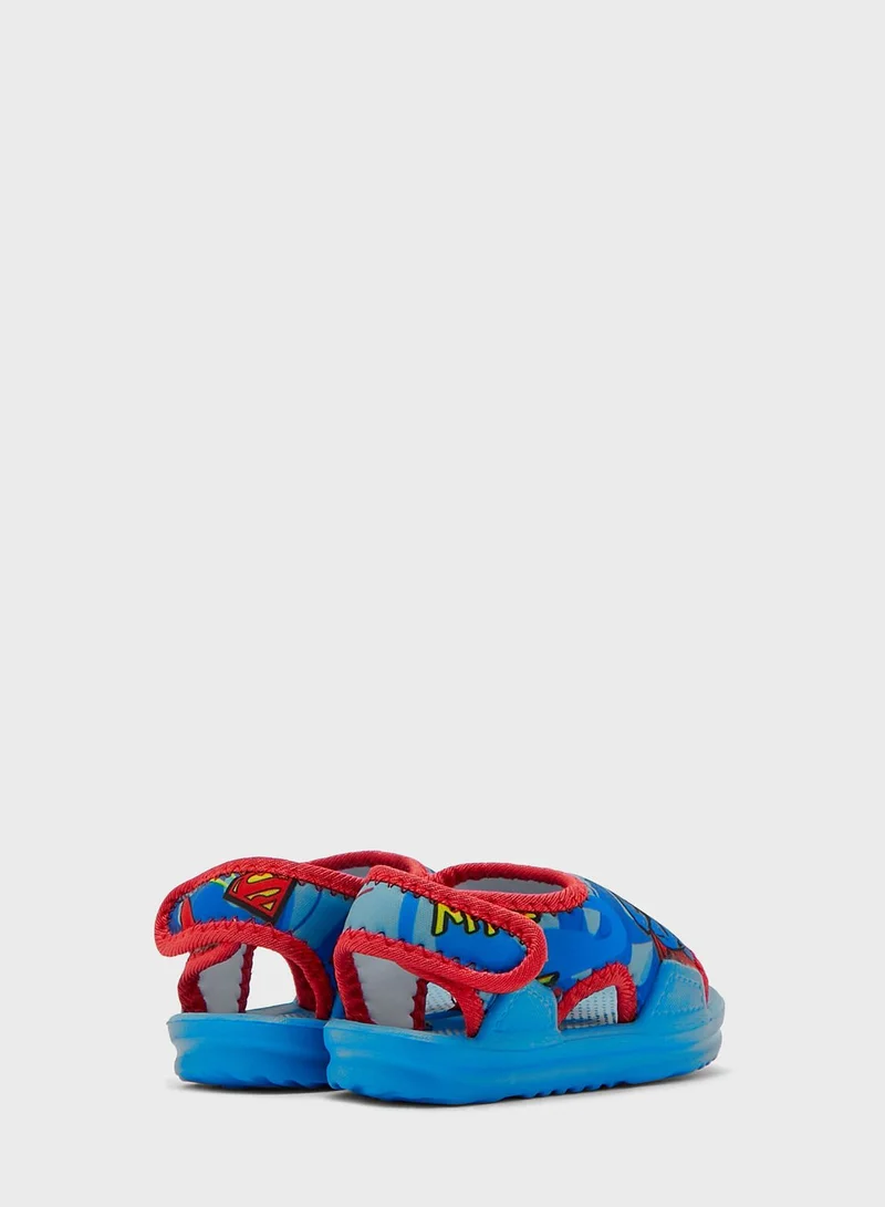 Warner Bros Kids Superman Sandal
