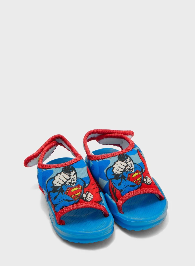 Warner Bros Kids Superman Sandal