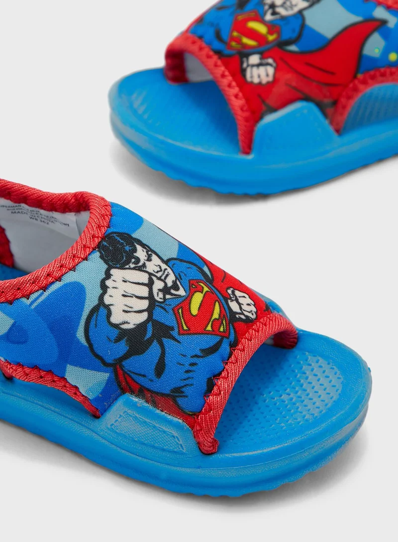 Warner Bros Kids Superman Sandal