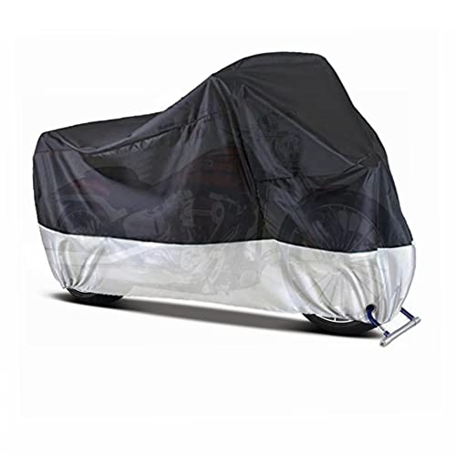 YOTOM Motorcycle Covers, Outdoor Waterproof Motorbike Covers with Lock-Holes & Storage Bag, Fits up to 96.5" Motorcycles - Image 3