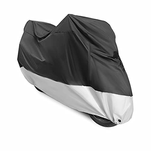 YOTOM Motorcycle Covers, Outdoor Waterproof Motorbike Covers with Lock-Holes & Storage Bag, Fits up to 96.5" Motorcycles - Image 2
