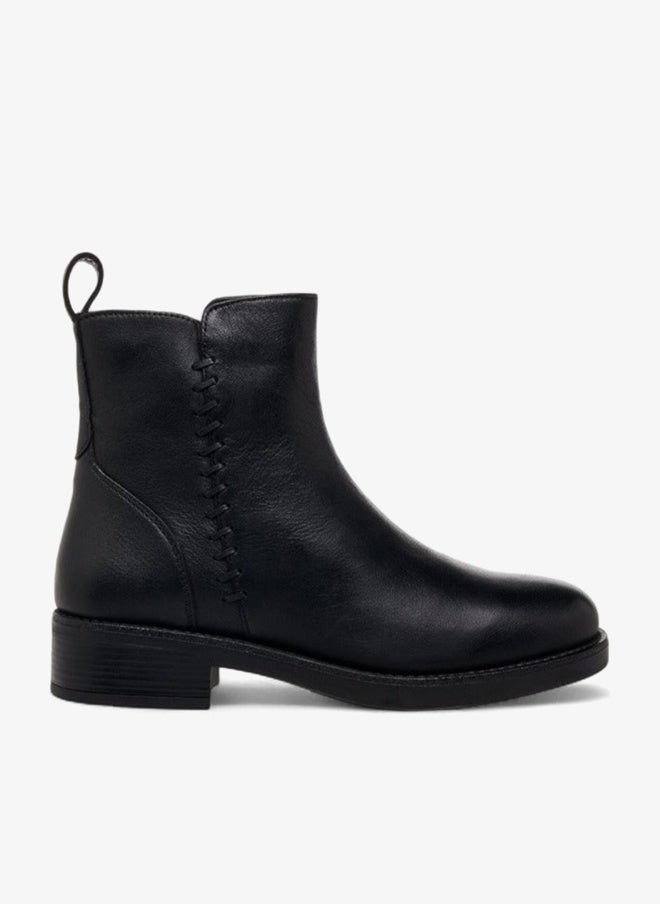 Paprika Women Leather Ankle Boots - Image 1