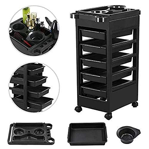 Qtavia Lookstar Salon Trolley for Hair Stylists Professional Trolleys for Salons and Parlours Multipurpose Salon Trolley  - Image 4