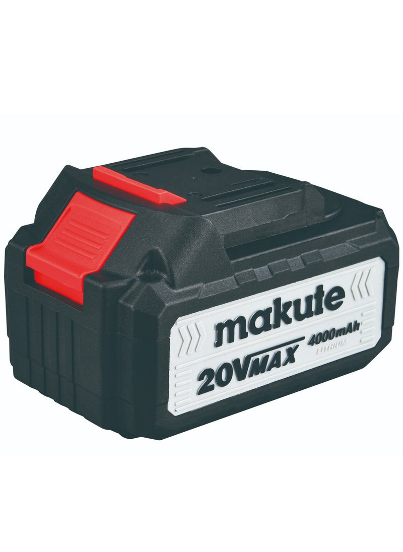 makute 20V Lithium-Ion Battery 4.0Ah - Compact, Durable, and Compatible with Cordless Power Tools, 5420-30A  - Image 1